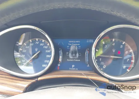 2018 Maserati Quattroporte S Q4 Granlusso из США, поврежденный, VIN ZAM56YRL6J1278649